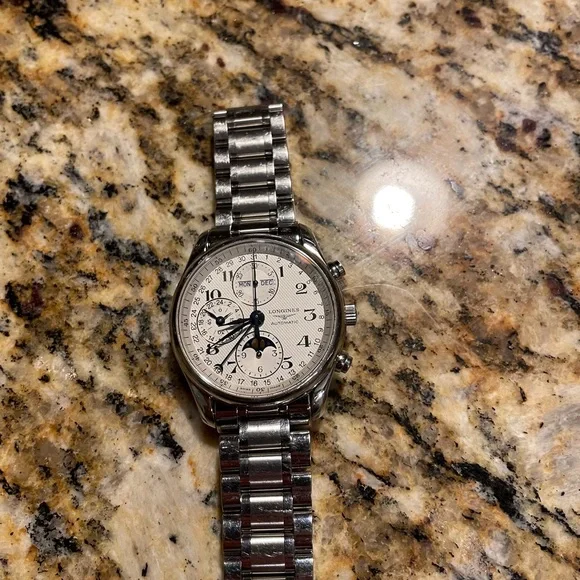 **SOLD** Longines Master Collection Moonphase Chronograph - Picture 3 of 10